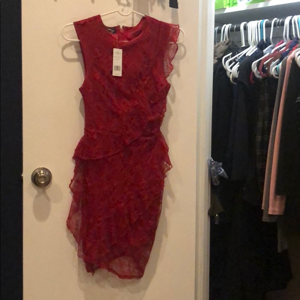 Red dress